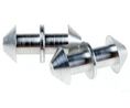 Round Belt Connector, Steel, 5mm, Pack of 25 pieces